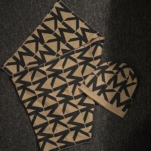 Michael Kors Scarf and Beanie Set